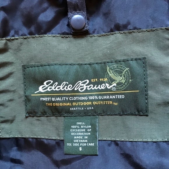 EDDIE BAUER GREEN PERFORMANCE LIGHTWEIGHT JACKET SMALL - Picture 4 of 7